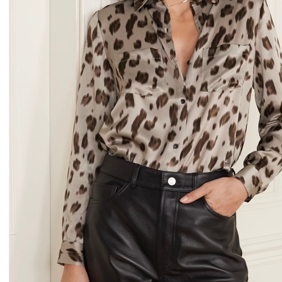 Anine Bing Silk Cheetah set - Picture 4 of 8